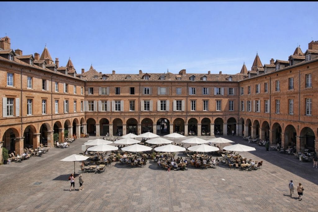 Place Nationale à Montauban – Rencontres dans le Tarn-et-Garonne sérieuses et locales

